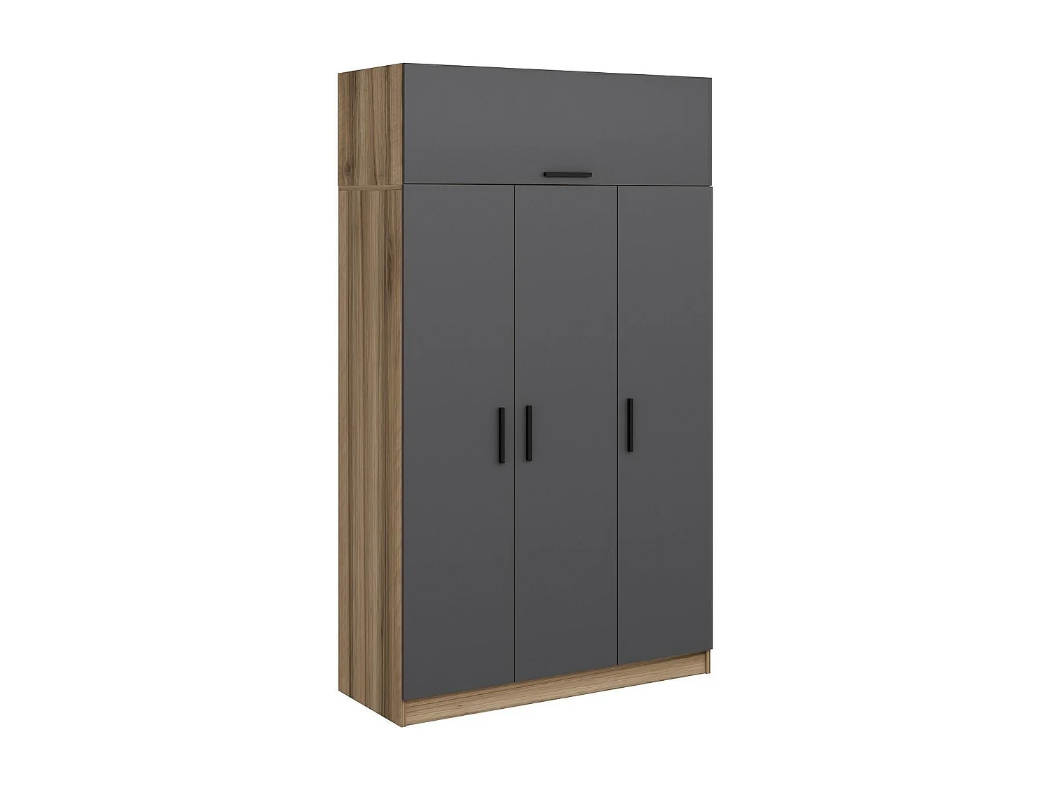 Armario Minar 3-2 255 antracita dore 135x255x52 cm