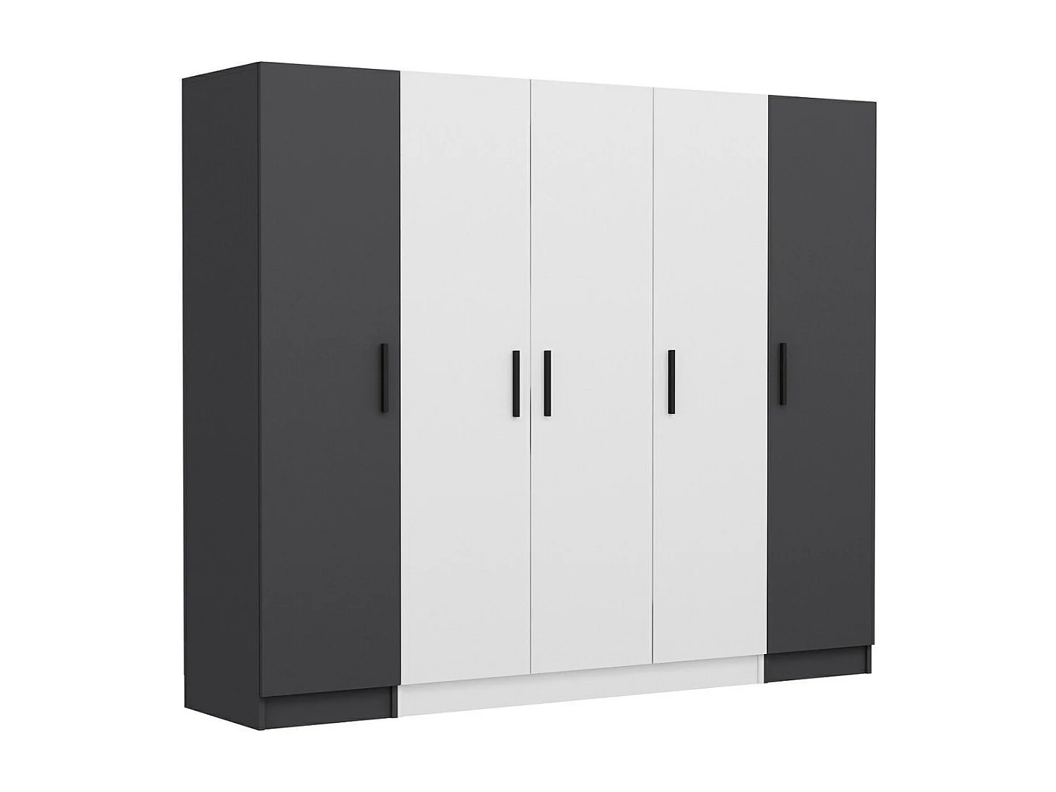 Armario Kale-3079 blanco 225x190x52 cm