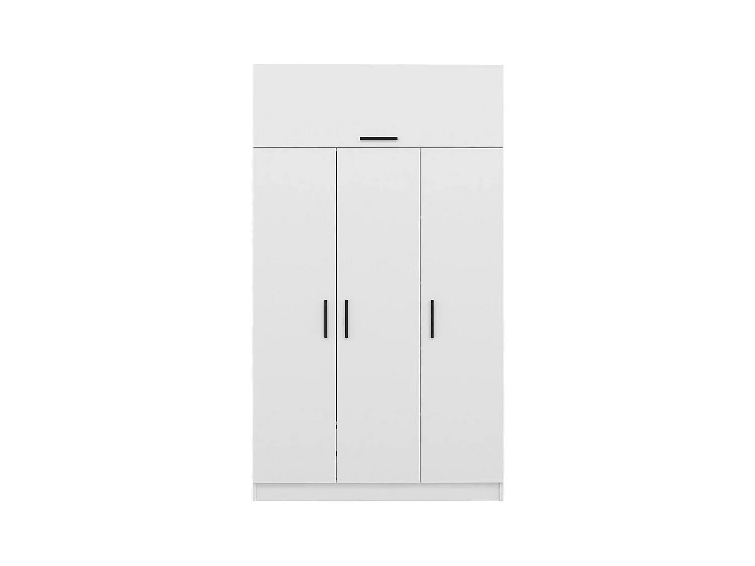 Armario Kale 3 Kapak 255 blanco 135x255x52 cm