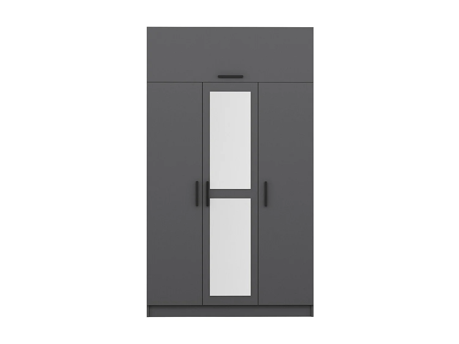 Armario Minar 3-255 antracita 135x255x52 cm