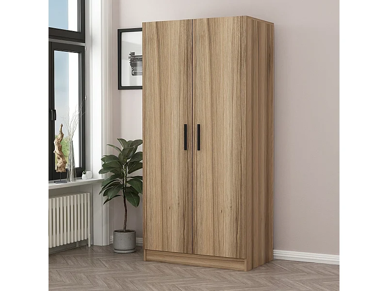 Armario Kale-190 color roble 90x190x52 cm