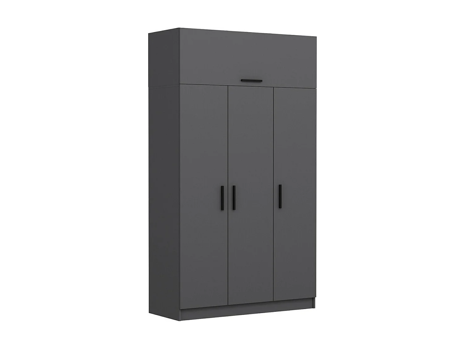 Armario Minar 3-2 235 antracita 135x235x52 cm
