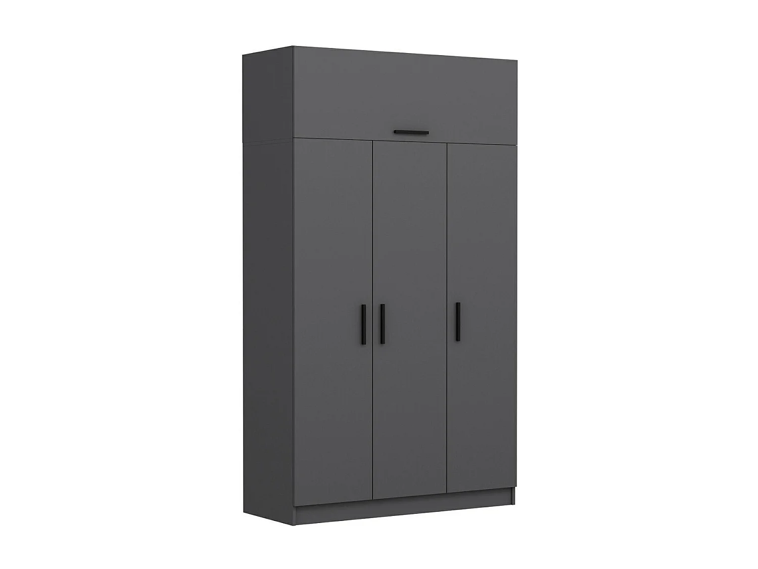 Armario Minar 3-2 235 antracita 135x235x52 cm