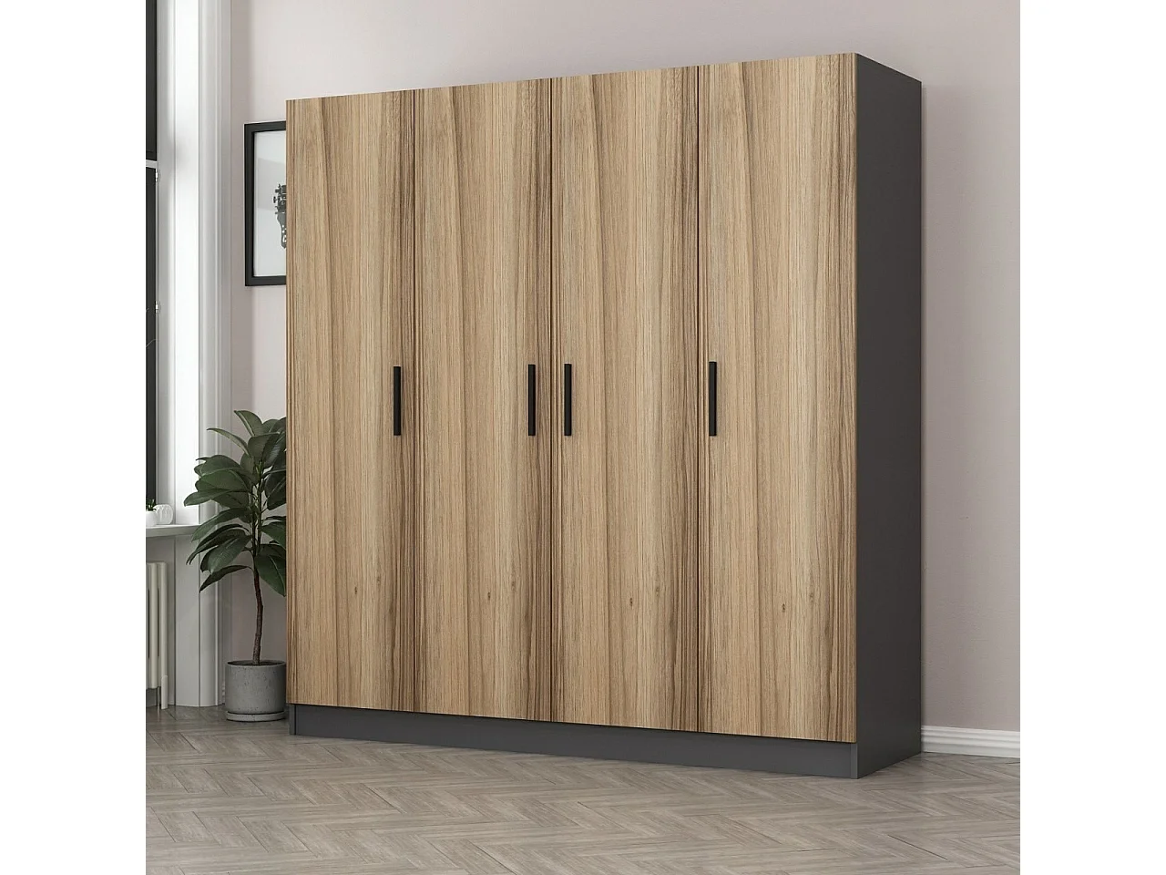 Armario Kale-5001 dore 180x190x52 cm