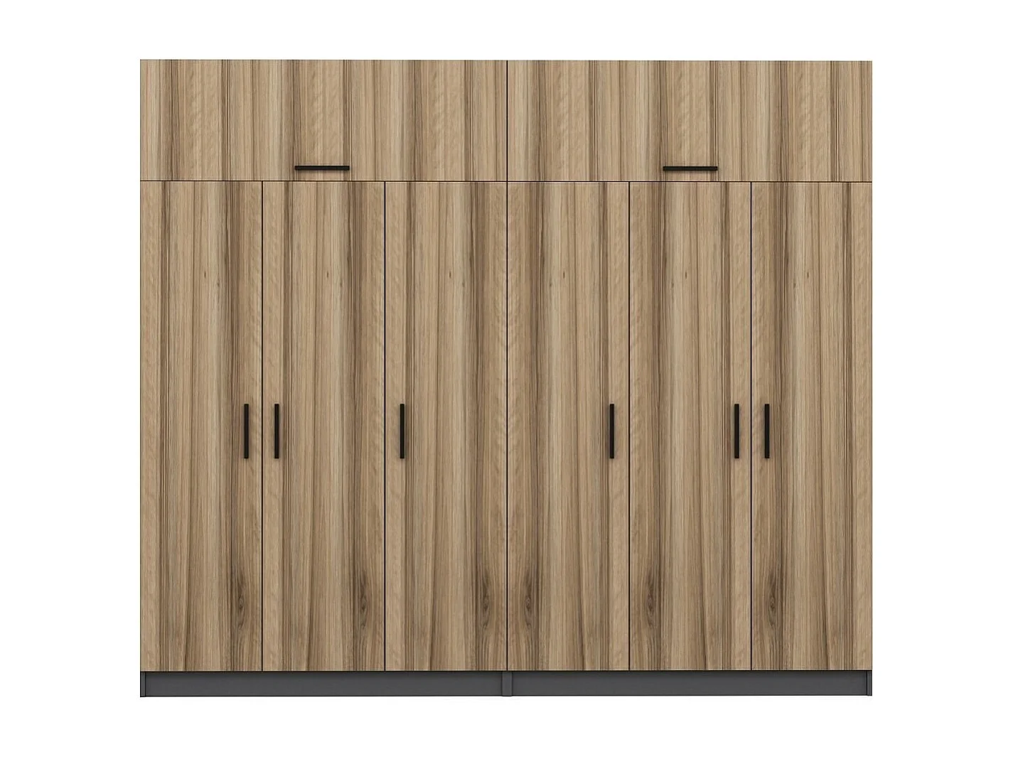 Armario Kale-5294 dore 270x255x52 cm