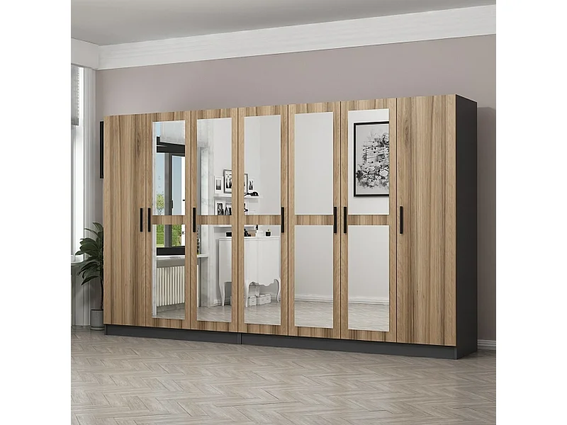 Armario Kale-5125 dore 315x210x52 cm