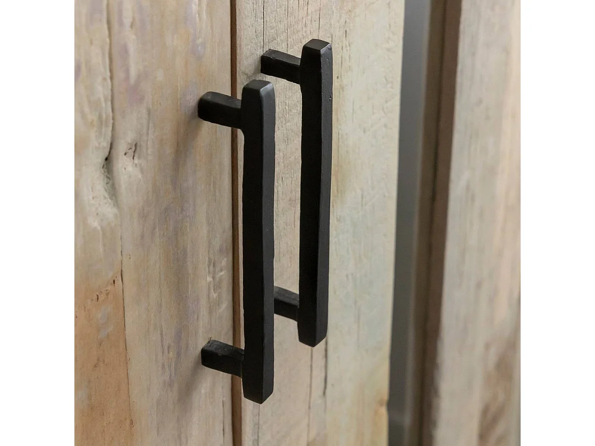 Vitrine en bois recyclé Damian