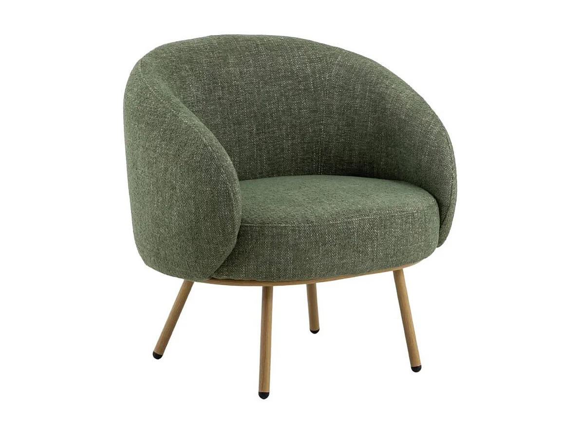 Fauteuil en tissu confort Orenzo