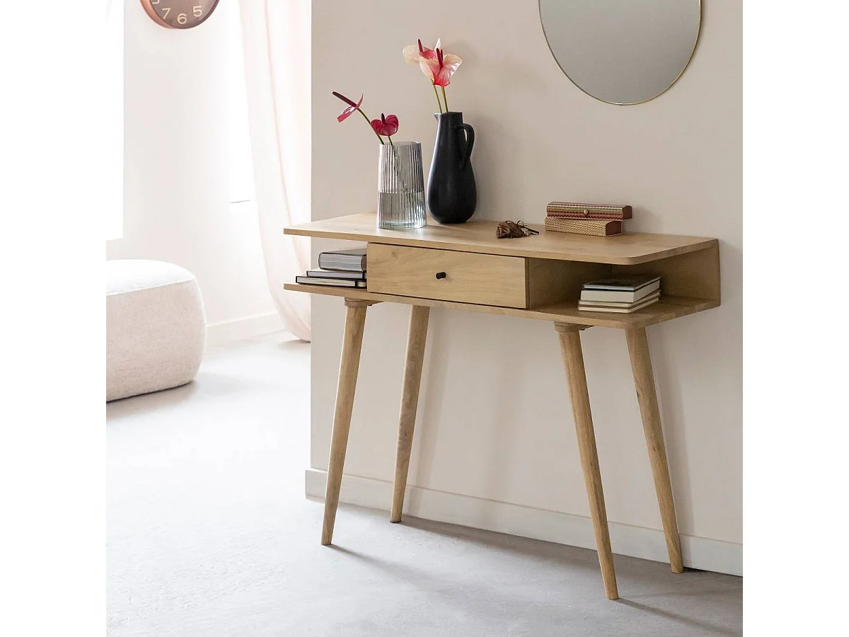 Consola en madera de mango Amara