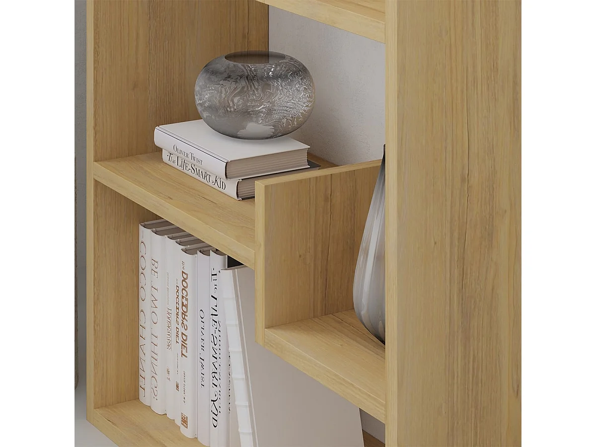 Bibliothek mit 5 Regalen H162,4 cm – KLAPO