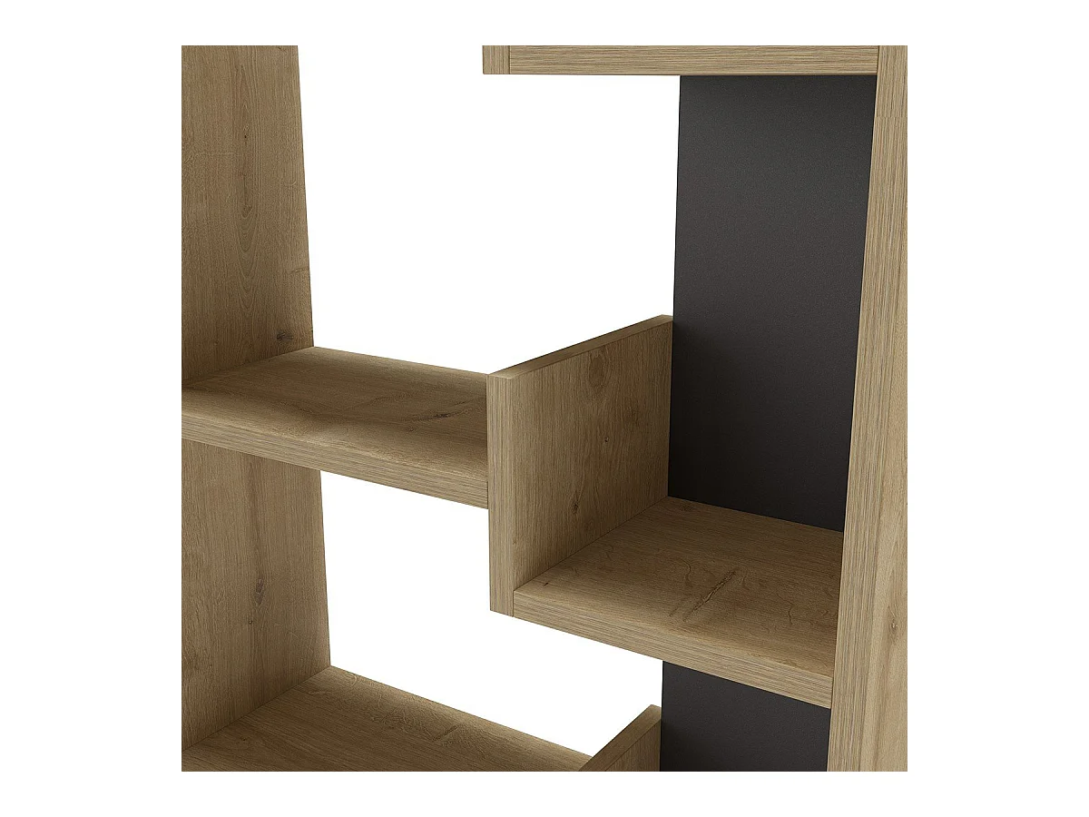 Bibliothèque 5 étagères H162,4 cm - KLAPO