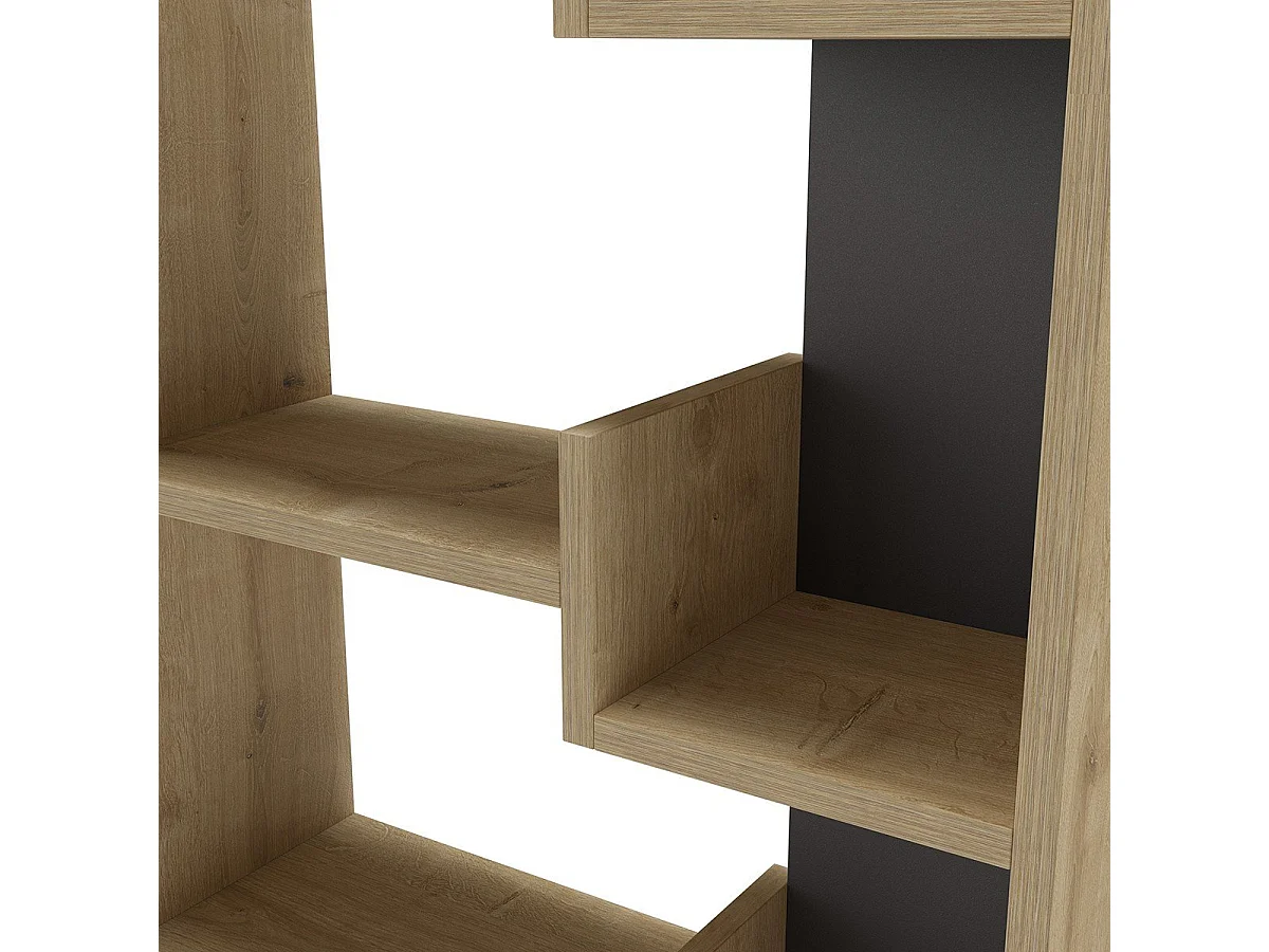 Bibliothek mit 5 Regalen H162,4 cm – KLAPO