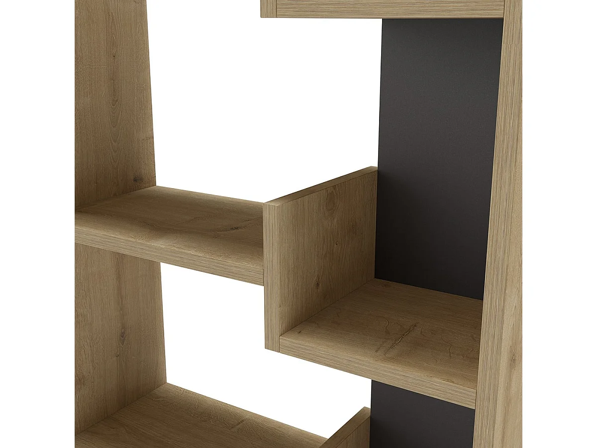 Bibliothek mit 5 Regalen H162,4 cm – KLAPO