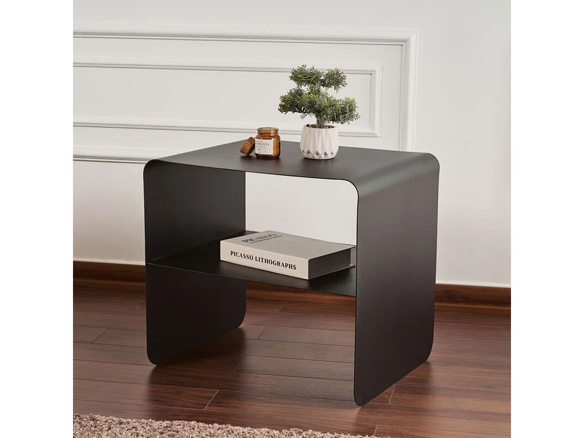 Bout de canapé métal H56 cm - SLOAN