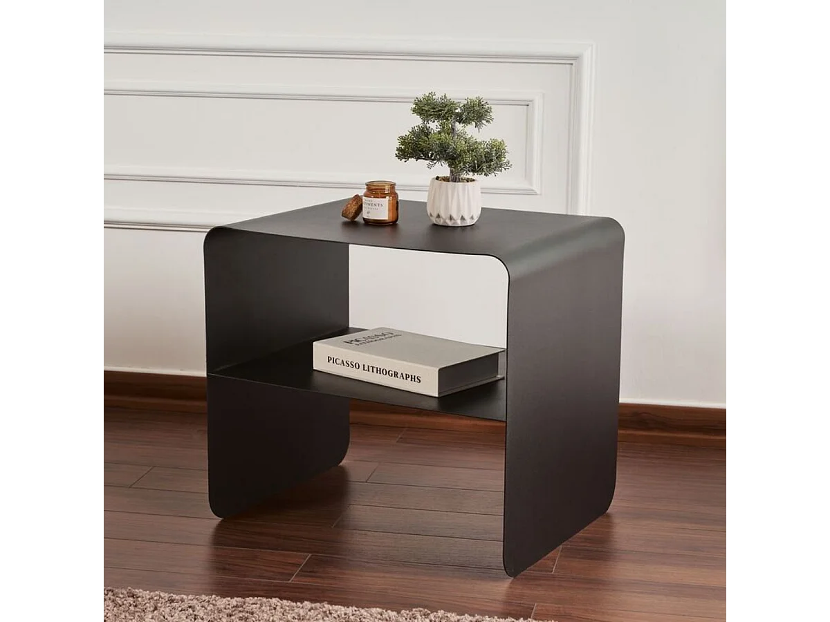 Bijzettafel met open nis H56 cm - SLOAN