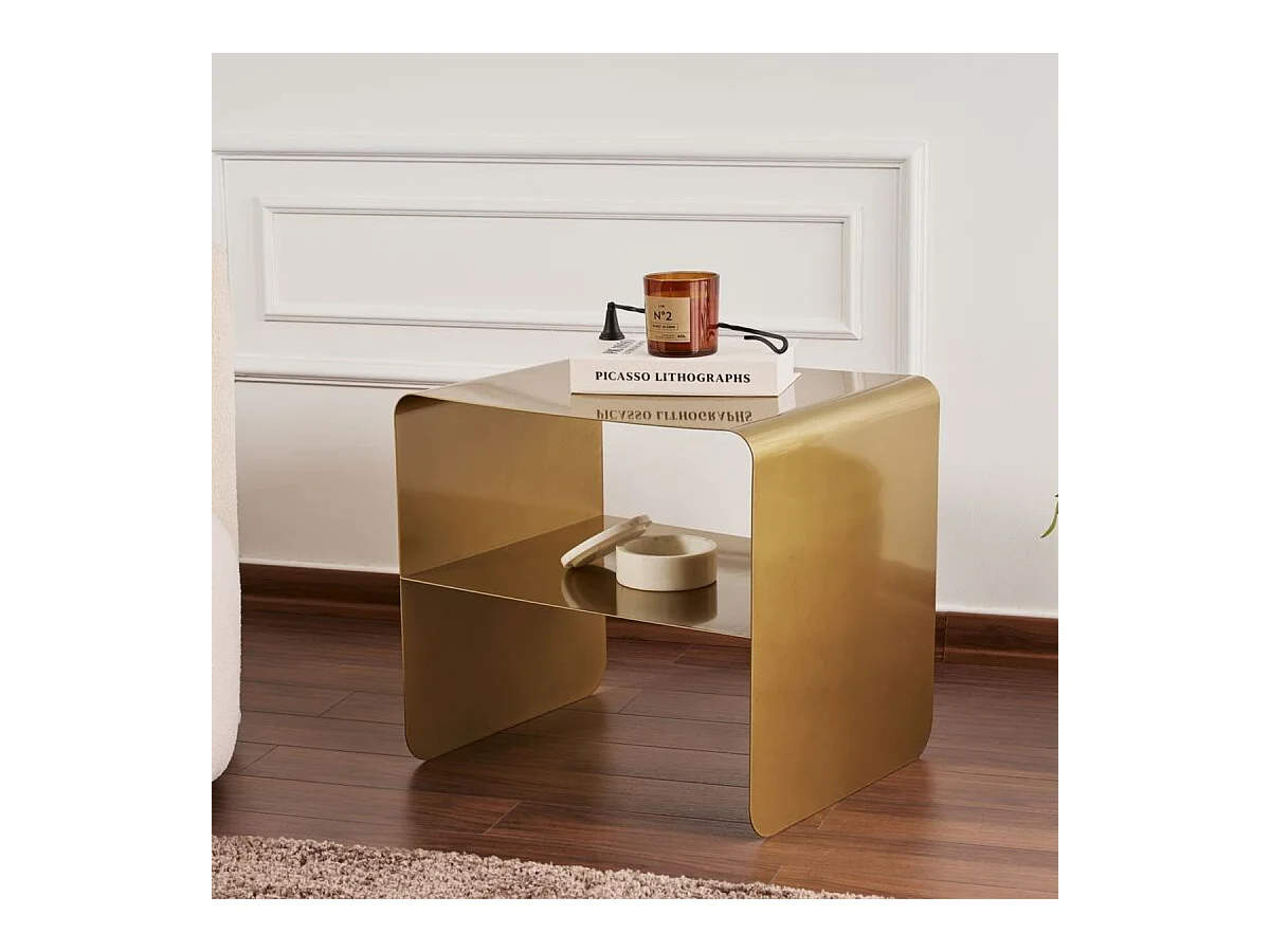 Bout de canapé métal H56 cm - SLOAN