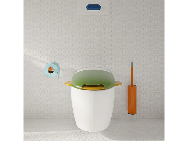 Abattant VITRA Sento Kids Vert et Jaune pour enfants