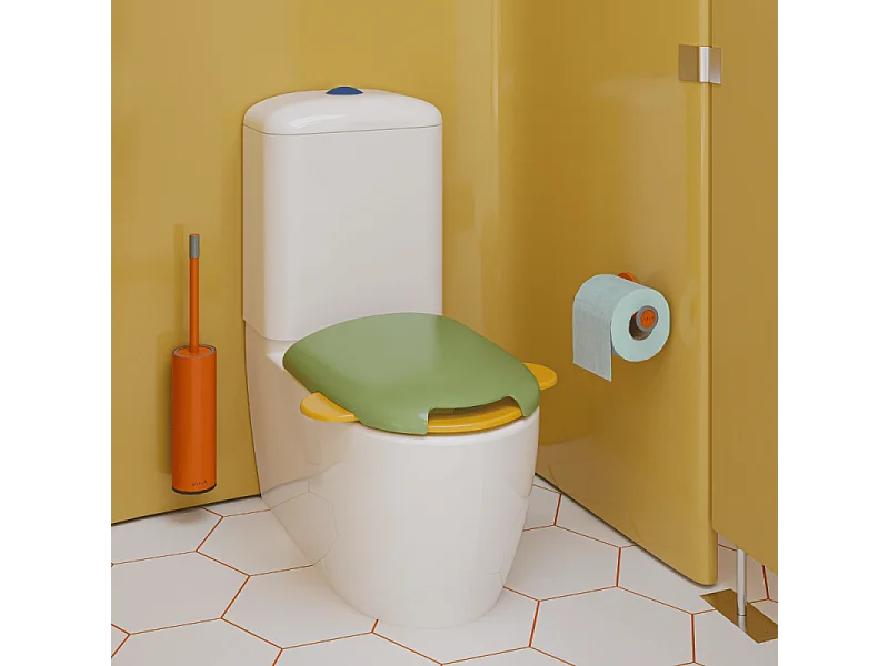 Abattant VITRA Sento Kids Vert et Jaune pour enfants
