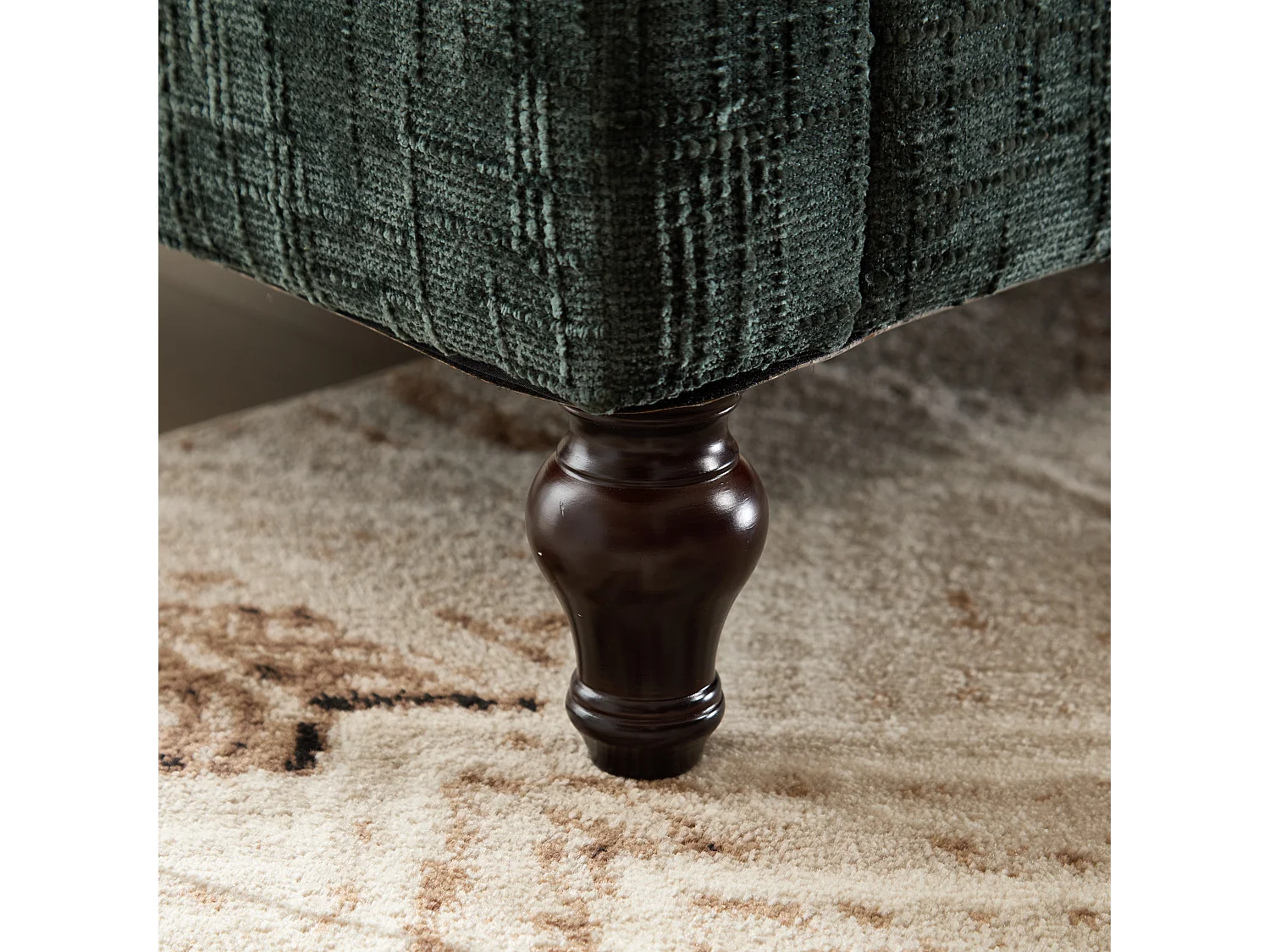 2-zits chenillebank - met LED's, USB-poorten - dubbele zitting en hoge rugleuning - Ideaal voor woonkamer of klein kantoor