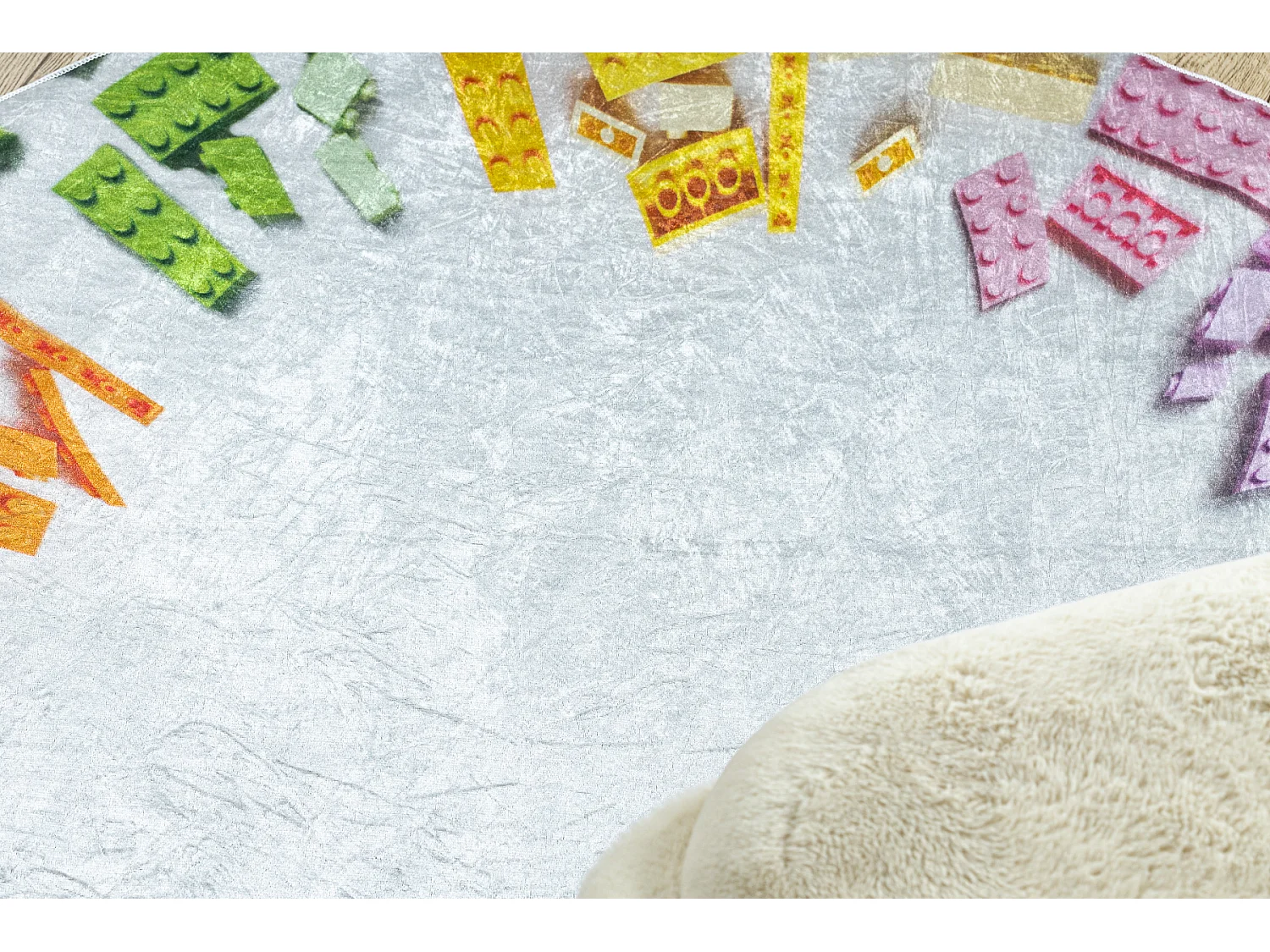 Tapis lavable BAMBINO 38480 cercle Kit de construction pour les enfant cercle 120 cm