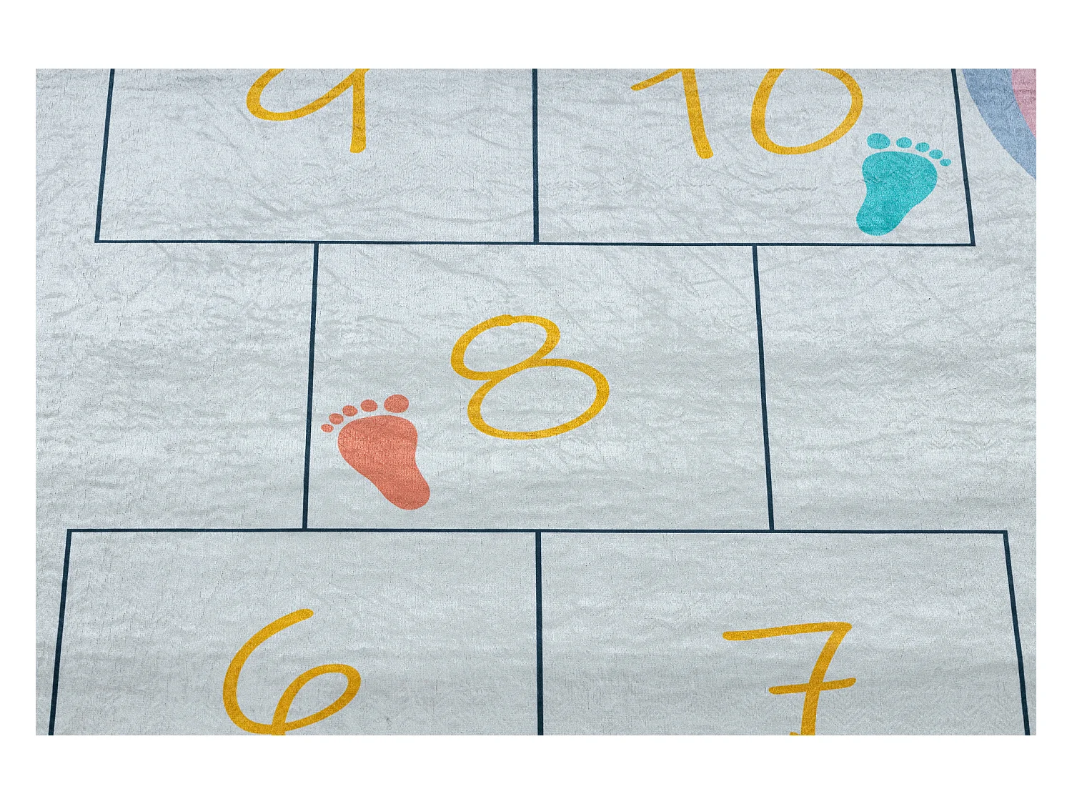 Tapis lavable BAMBINO 43092 Animaux, nombres pour les enfants antidér 160x220 cm