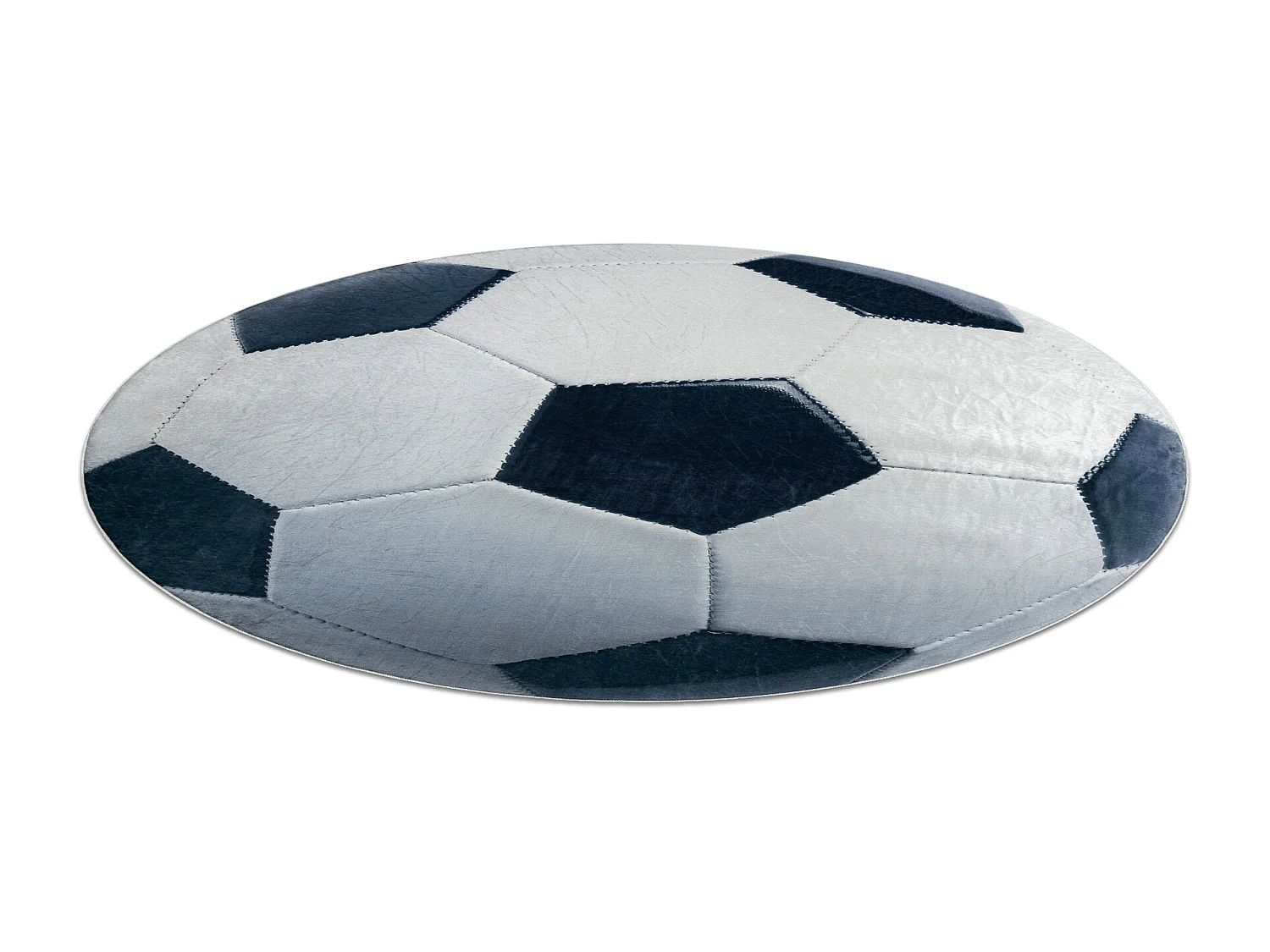Tappeto lavabile BAMBINO 38540 cerchio - calcio per bambini antiscivol cercle 120 cm