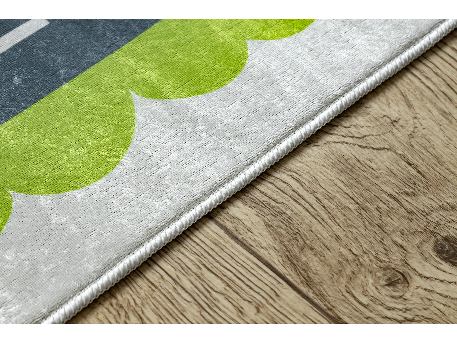 Tapis lavable BAMBINO 2338 Excavatrice, rues pour les enfants antidér 140x200 cm