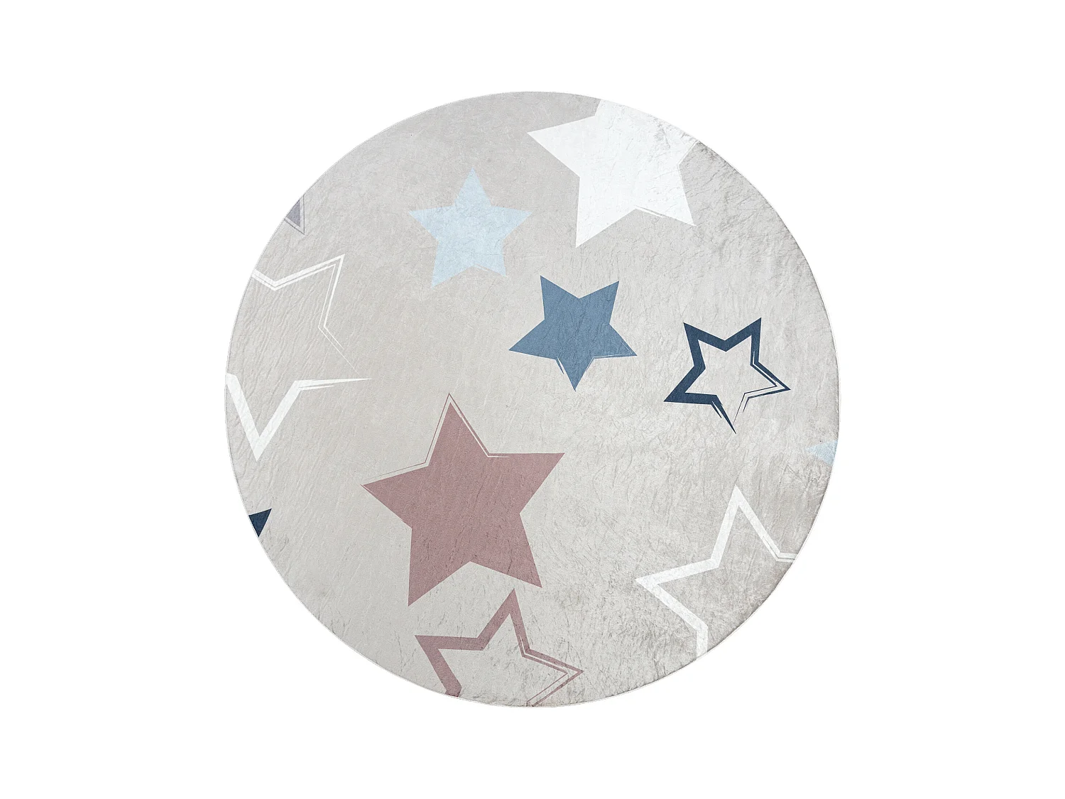 Tapis lavable BAMBINO 48130 cercle Étoiles pour les enfants antidéra cercle 120 cm