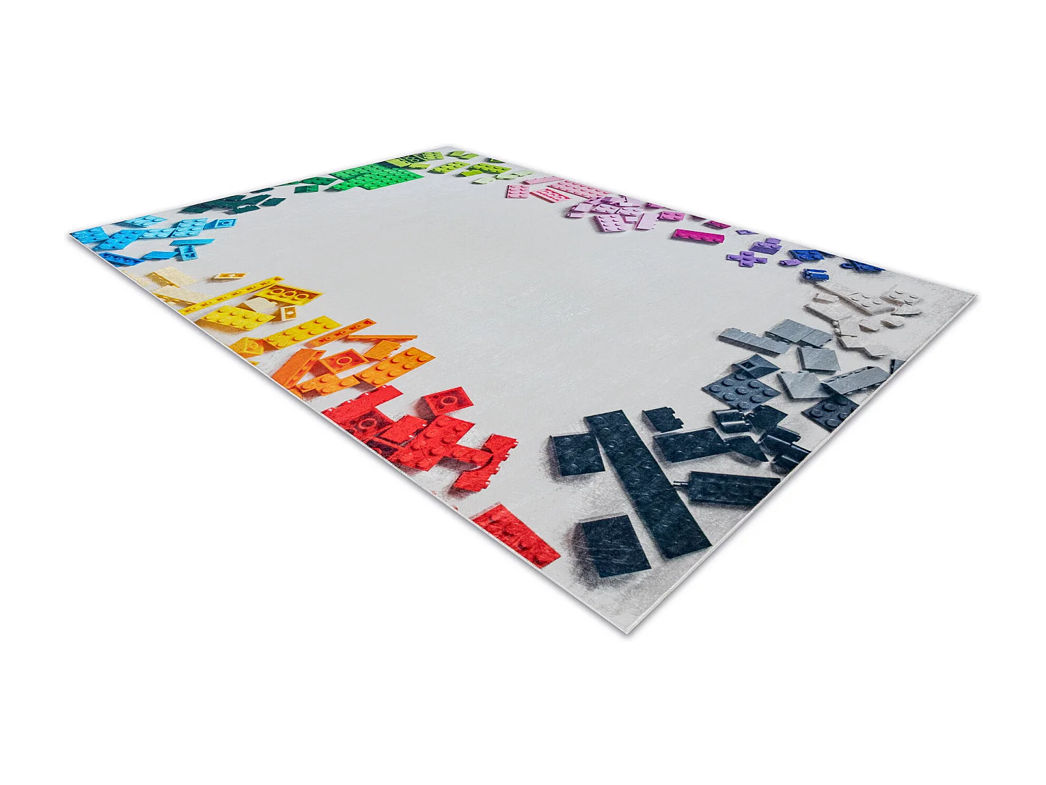 Tapis lavable BAMBINO 38480 Kit de construction pour les enfants antid 160x220 cm