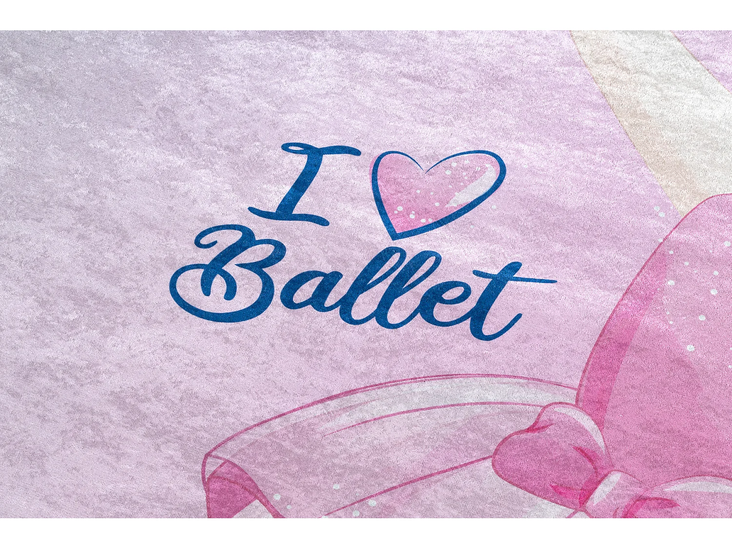 Tappeto lavabile BAMBINO 42830 Ballerina per bambini antiscivolo - ros 120x170 cm
