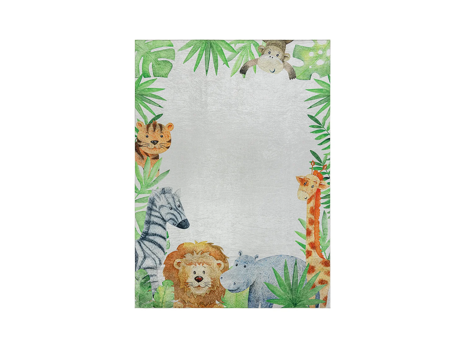 Alfombra lavable BAMBINO 54090 Animales, África para niños antidesli 200x290 cm