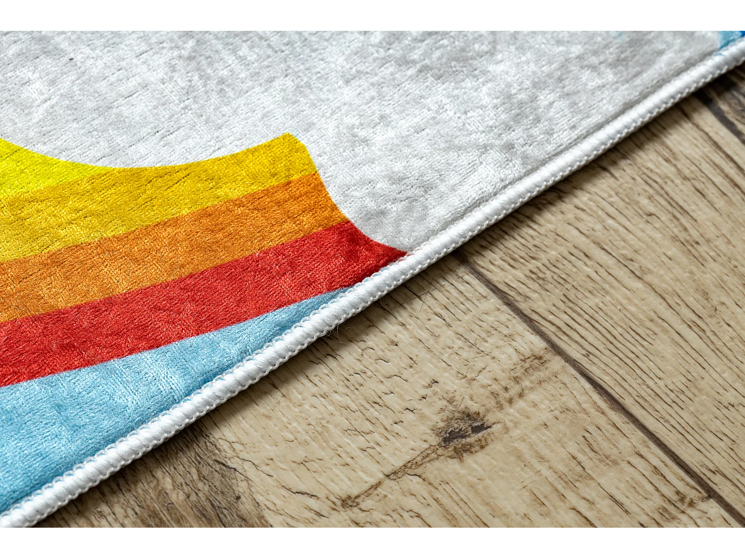 Tapis lavable BAMBINO 2685 Animaux, Bateau pour les enfants antidérap 80x150 cm