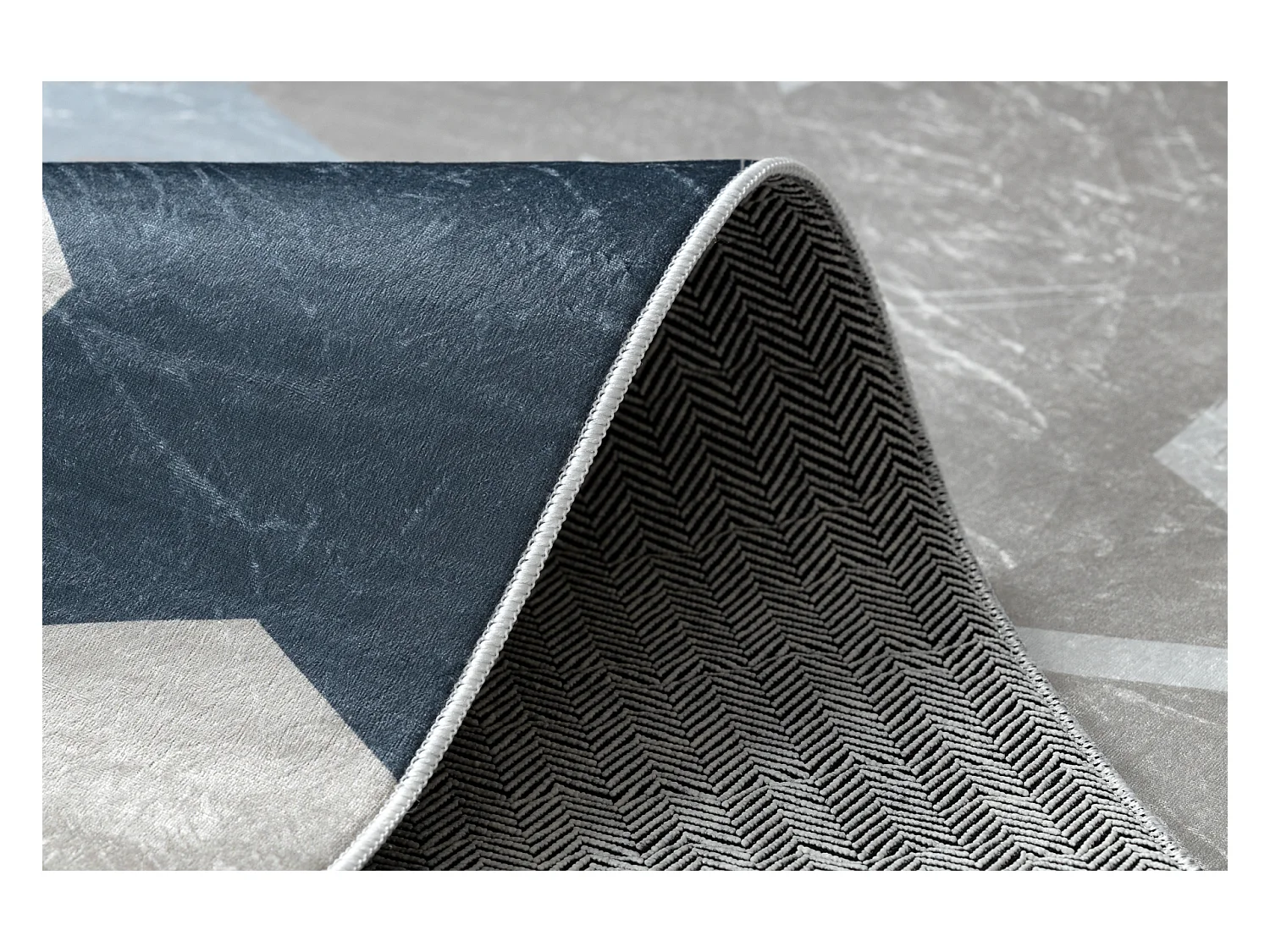 BAMBINO 48130 tapijt wasbaar Sterren voor kinderen antislip - beige /  160x220 cm