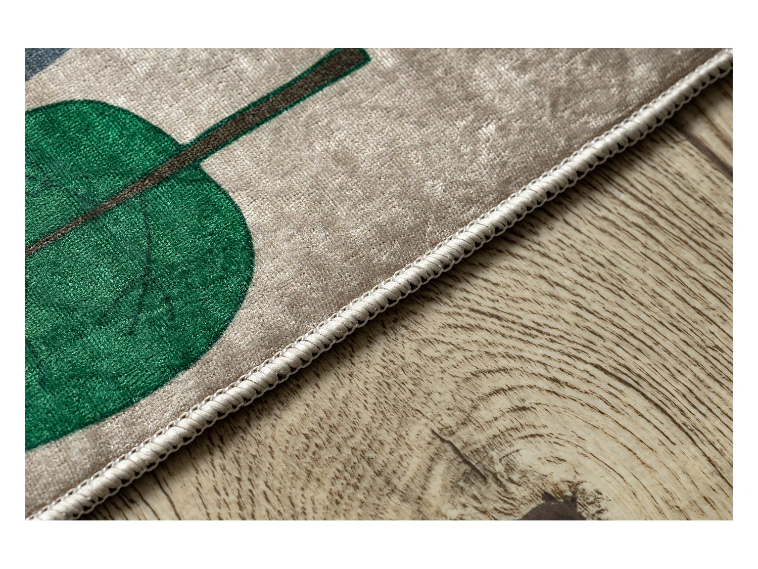 Alfombra lavable BAMBINO 34600 Ciudad, calles para niños antideslizan 200x290 cm