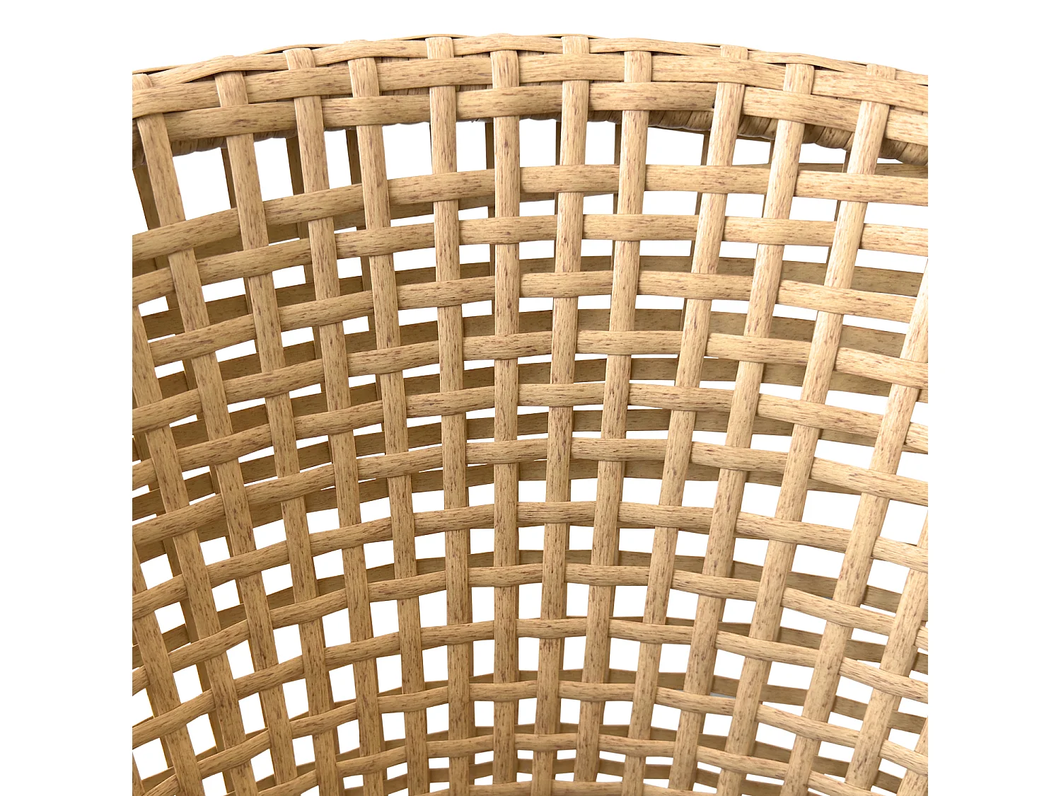 Lot de 2 fauteuils en rotin synthétique avec coussins RINA - HAPPY GARDEN