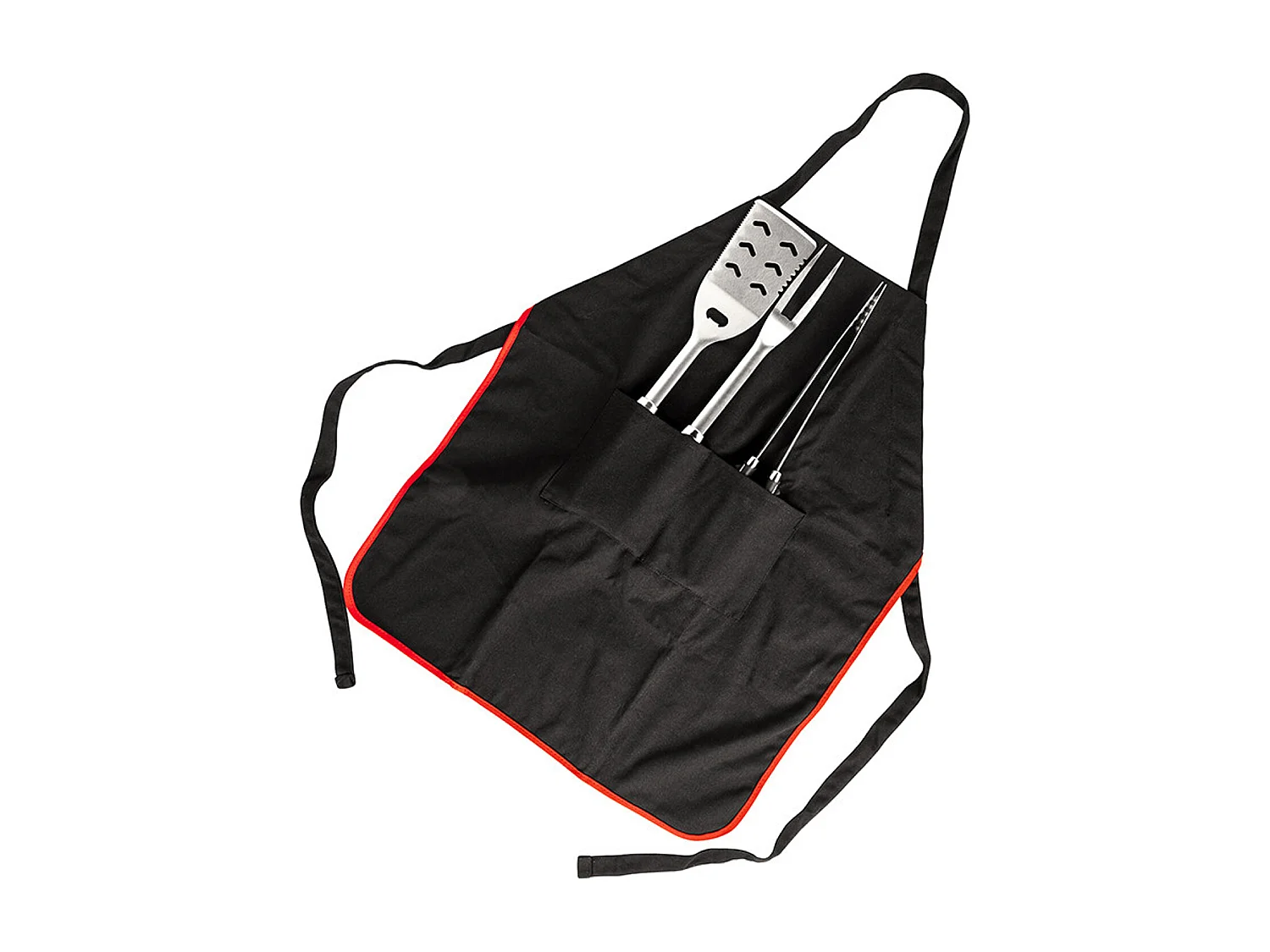 Delantal de cocinero con 3 accesorios