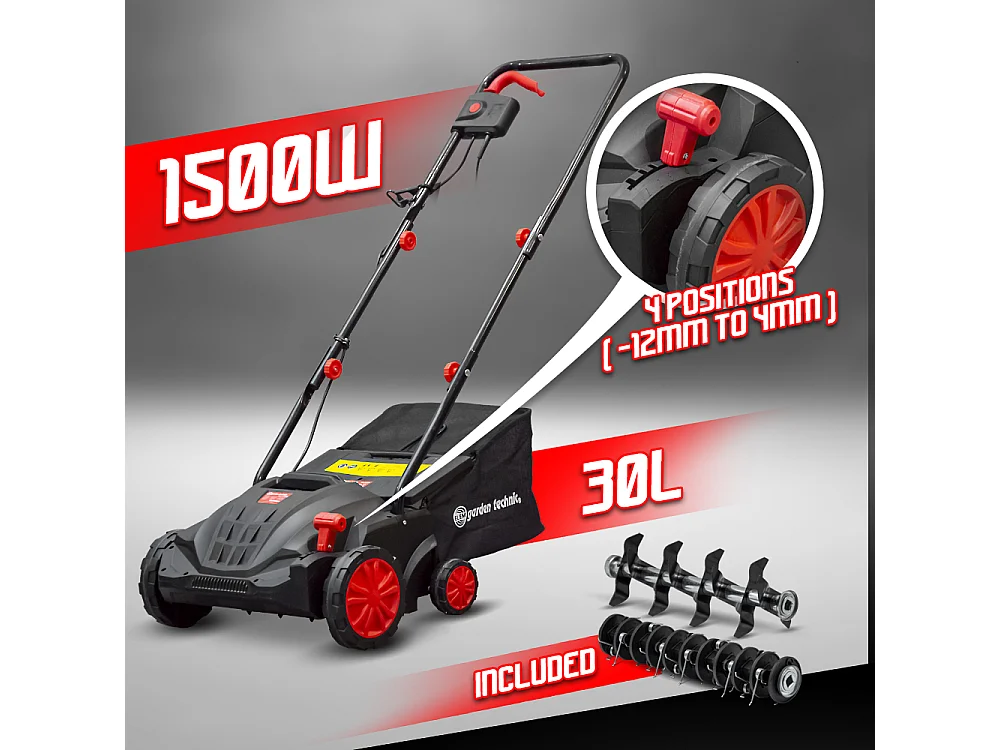 Scarificateur émousseur électrique 1500W - 32cm