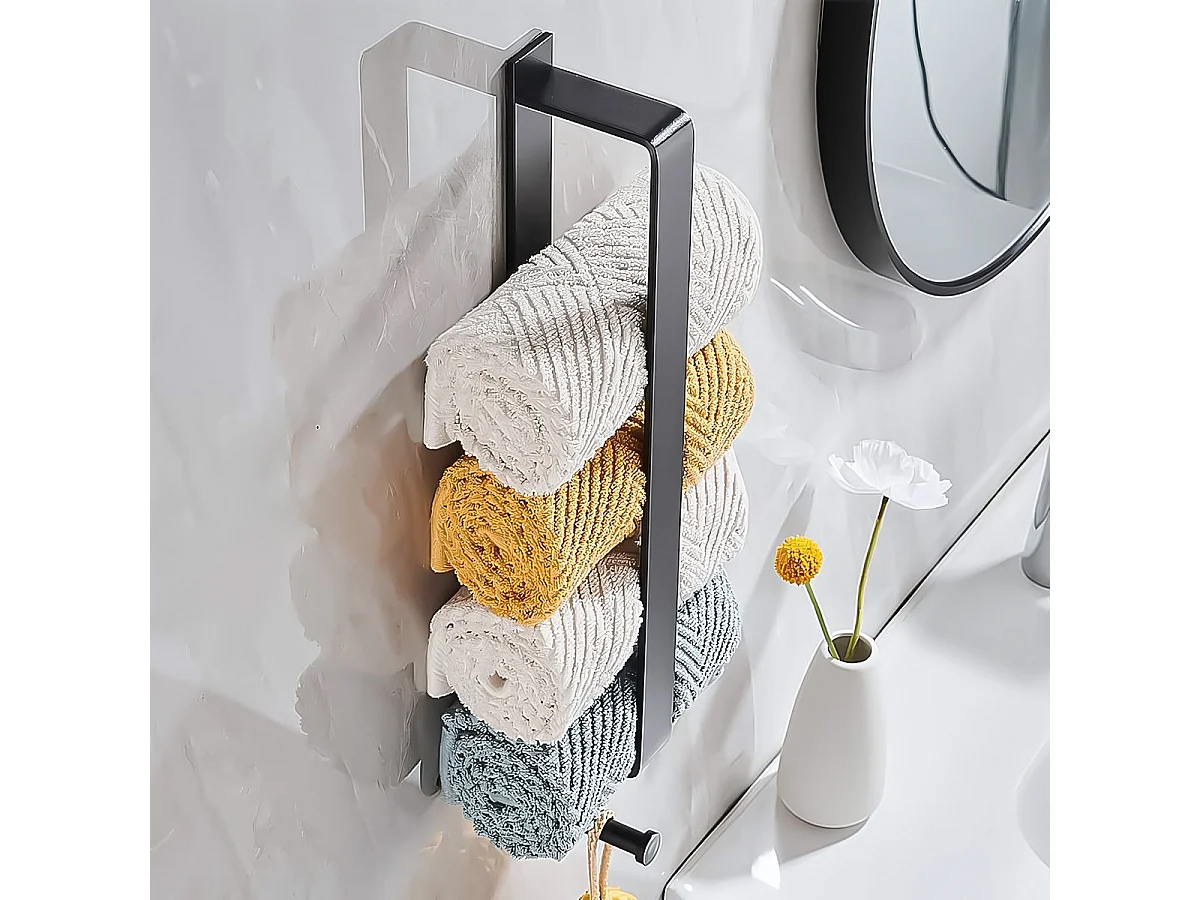 Porte-Serviette Rea Black