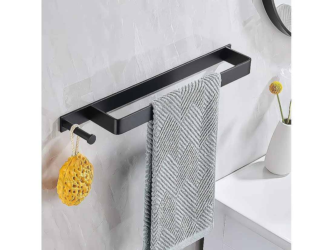 Porte-Serviette Rea Black