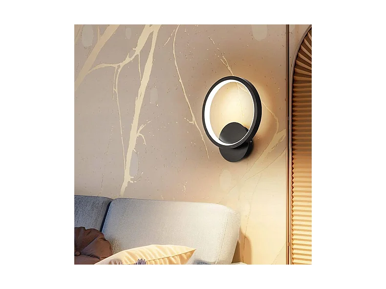 Lâmpada De Parede Toolight LHJ081-W Black