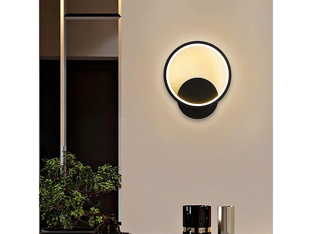 Lâmpada De Parede Toolight LHJ081-W Black
