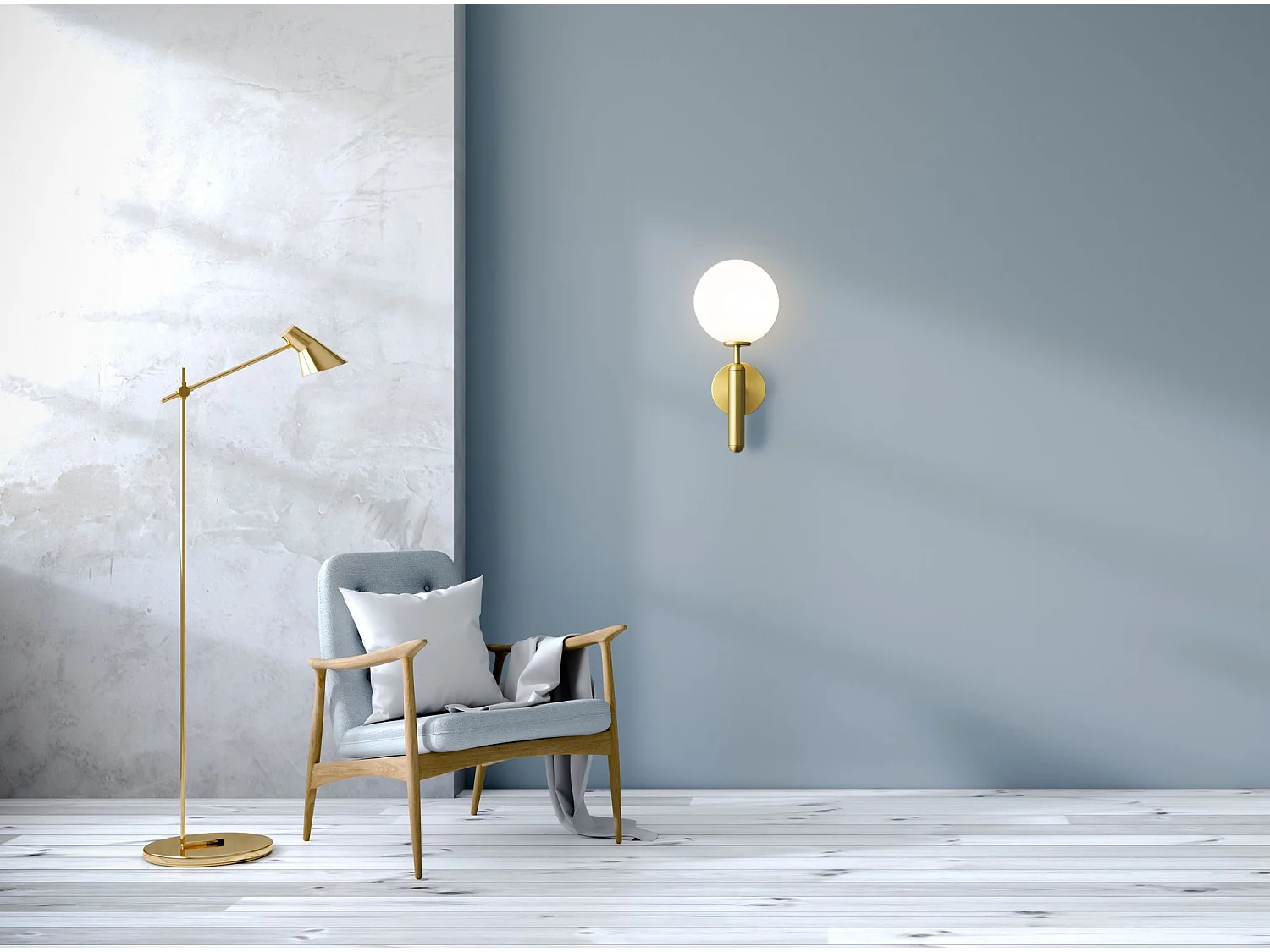 Applique Murale Toolight APP894-1W Gold