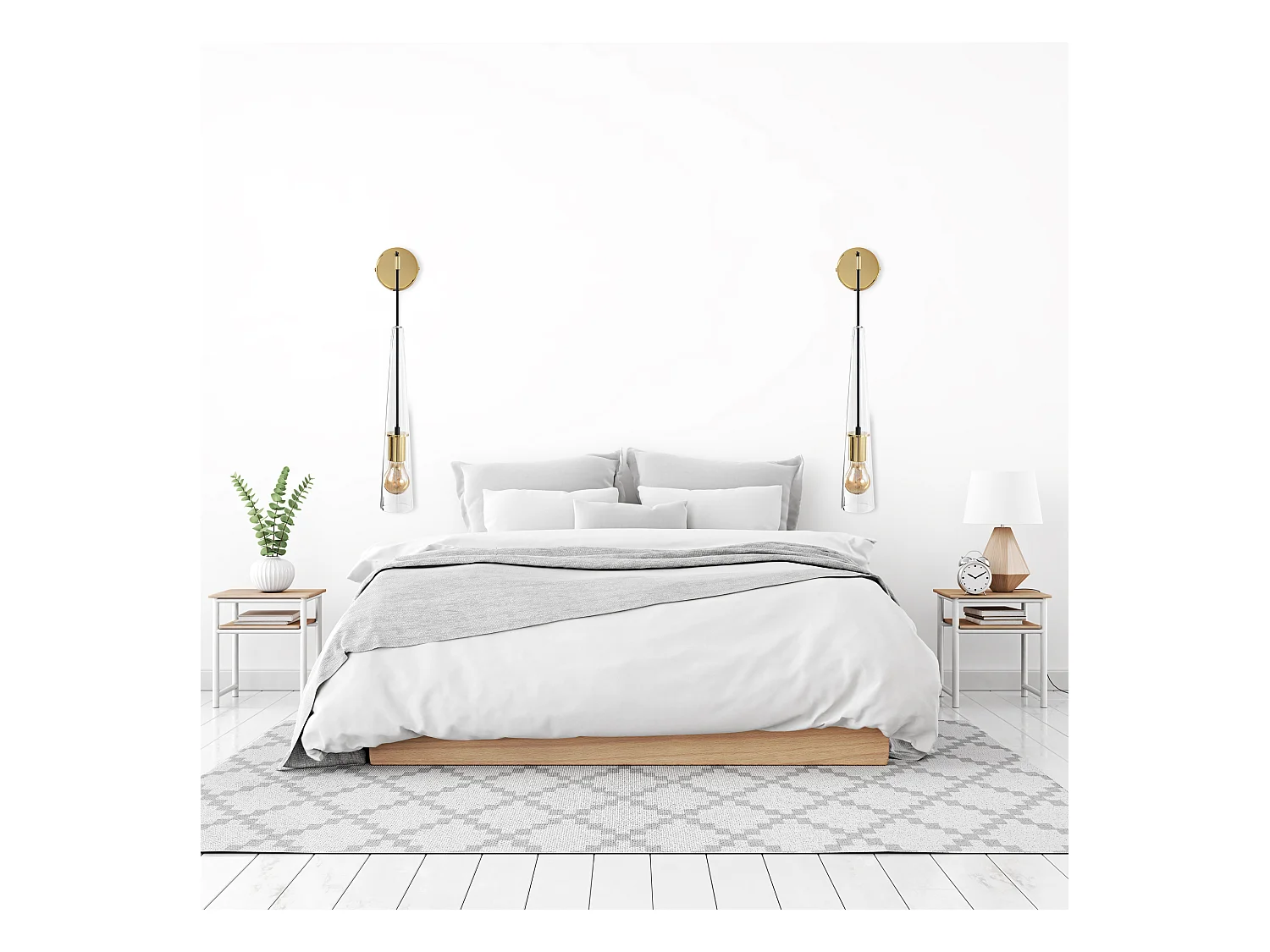 Wandlamp Toolight APP896-1W Gold