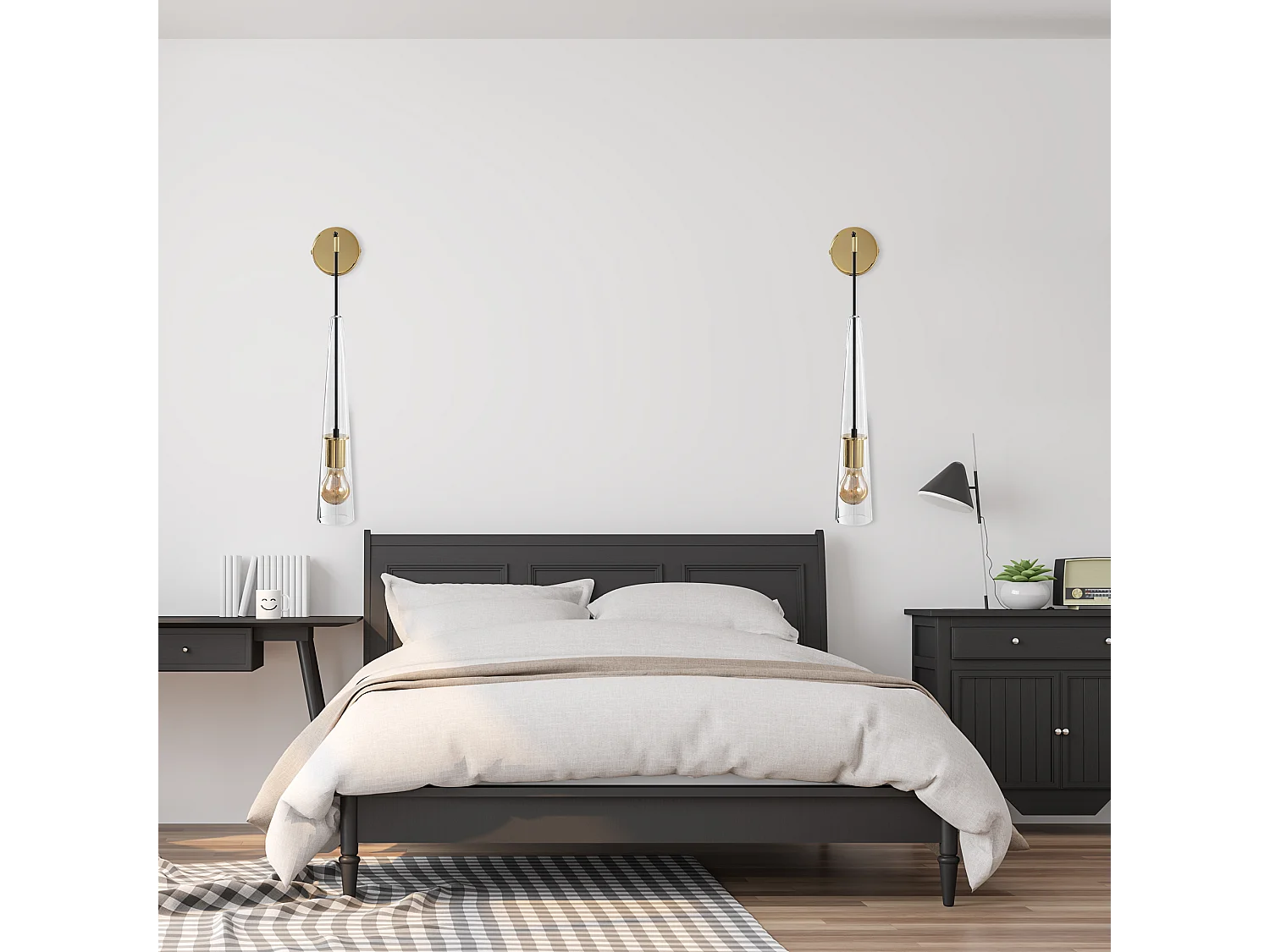 Applique Murale Toolight APP896-1W Gold