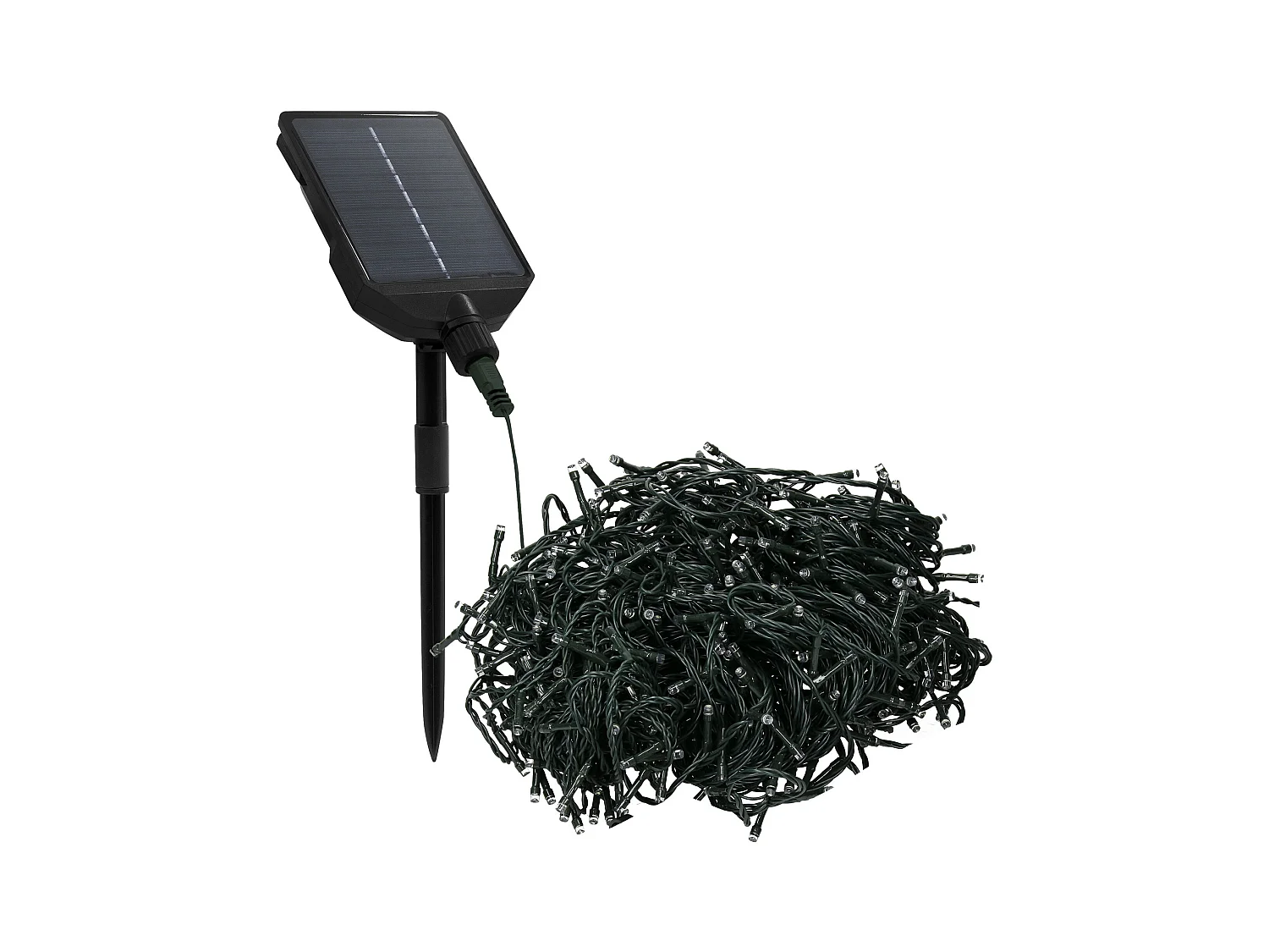 Świąteczne oświetlenie LED solarne Łańcuch świetlny 13 trybów Dekoracje świąteczne na zewnątrz Timer