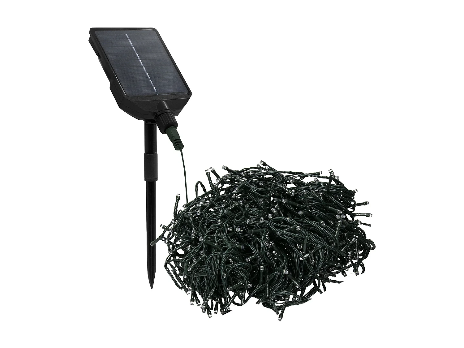 ECD Germany Solar Lichterkette Aussen 11m, 560 LED, Warmweiß, Weihnachtsbeleuchtung, Wasserfest, 13 Modi, Timer, Solarlichterkette Außenlichterkette