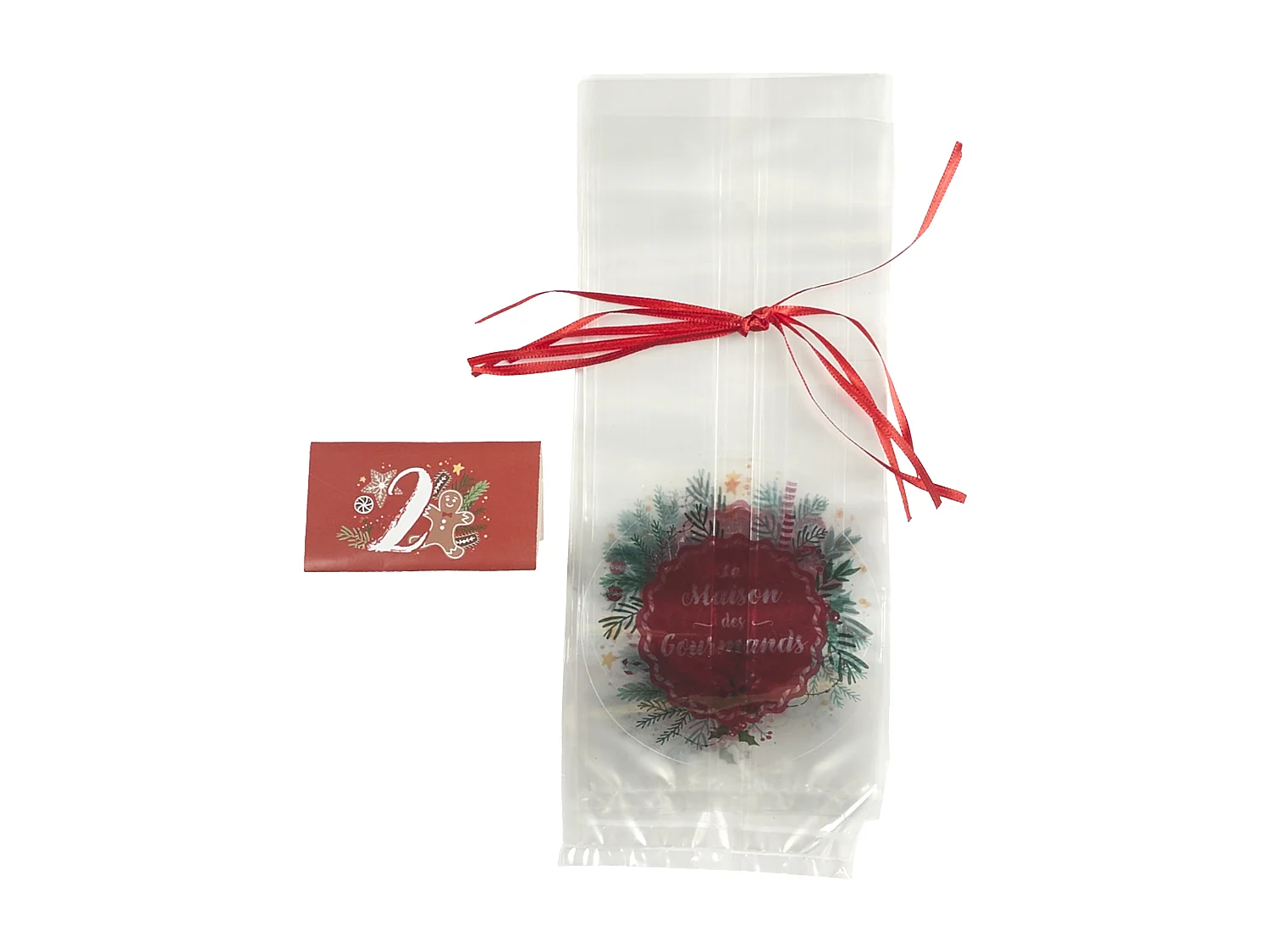 Roue A Suprise Du Patissier De Noel Rouge, Marron