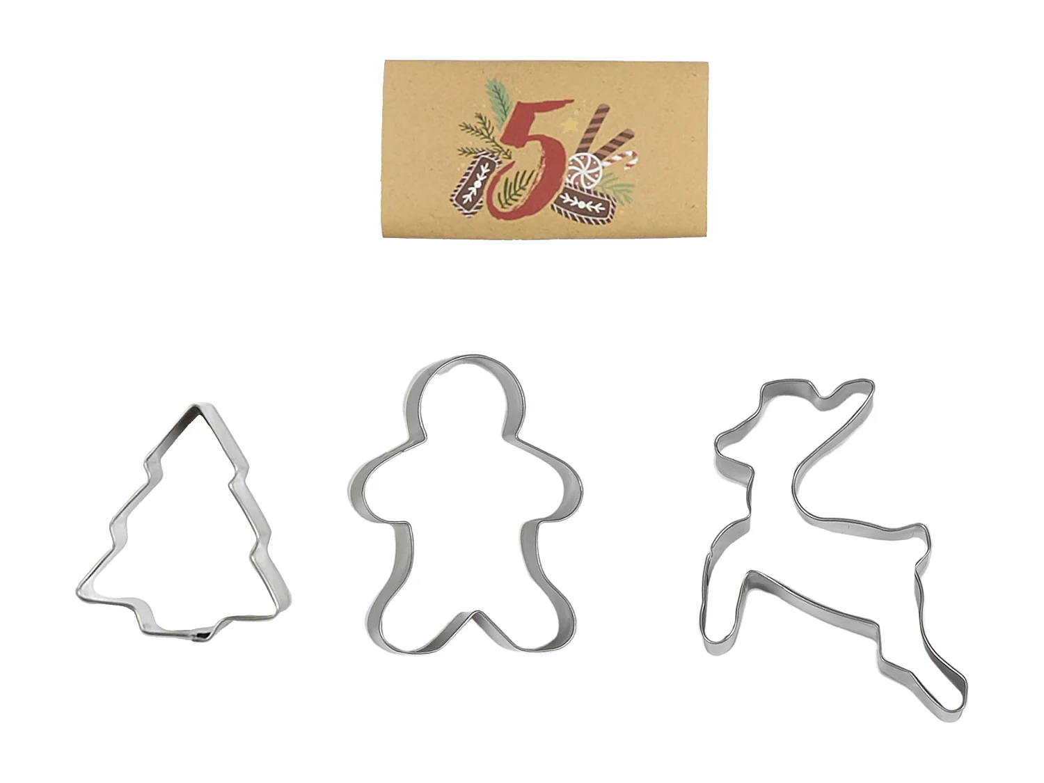 Roue A Suprise Du Patissier De Noel Rouge, Marron