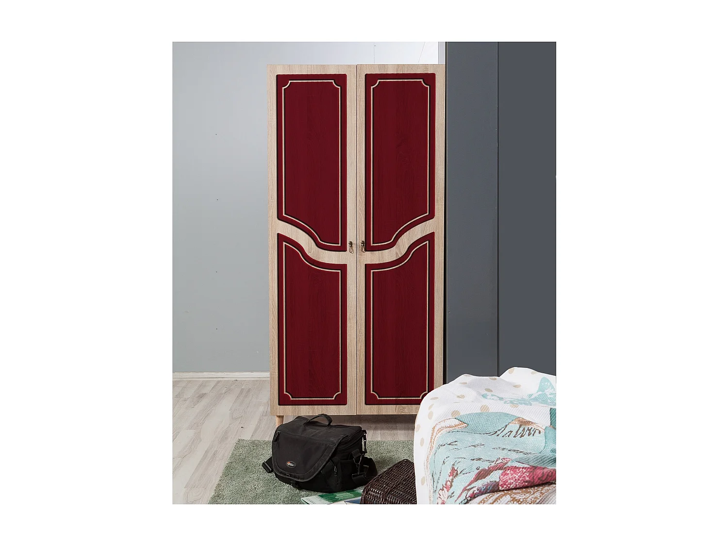 Armario Stil-621 sonoma color roble 90x192x52 cm