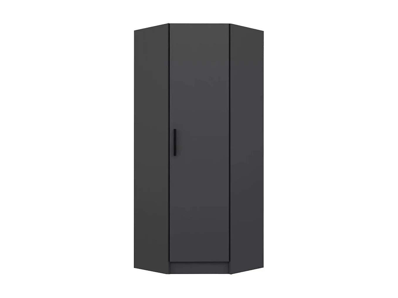 Armario Kale 1-210 antracita 74x210x52 cm